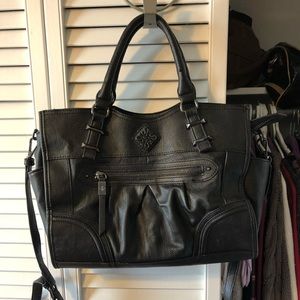 Simply Vera Vera Wang faux leather shoulder bag